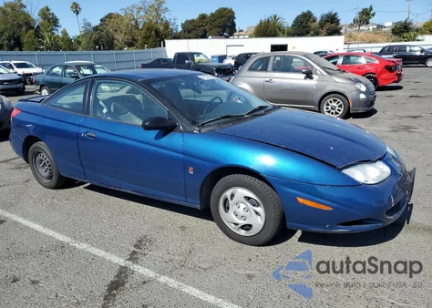 2001 Saturn Sc1 z USA, uszkodzony, nr VIN 1G8ZP128X1Z207319